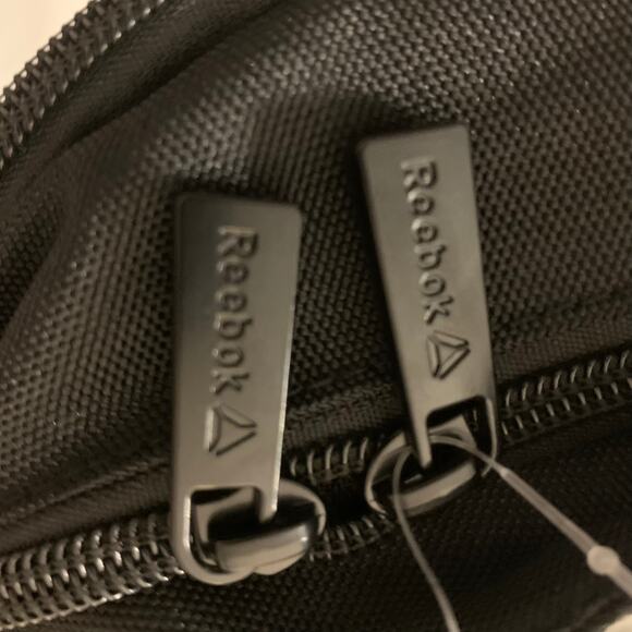 Reebok Leif 18” Laptop Backpack Black 3 Zipper Water Resistant Adjustable Straps - Picture 14 of 16